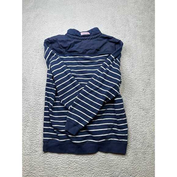 Vineyard Vines 1/4 Zip Striped Pullover Sweatshirt Mens Size L - Picture 6 of 8